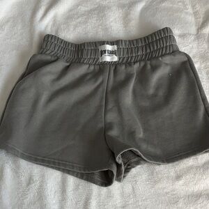 SHEIN Dark Gray High Waist Women's Shorts